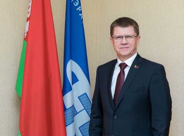 ПОЗДРАВЛЕНИЕ ЮРИЯ СЕНЬКО С 35-ЛЕТИЕМ СО ДНЯ ОБРАЗОВАНИЯ ФЕДЕРАЦИИ ПРОФСОЮЗОВ БЕЛАРУСИ