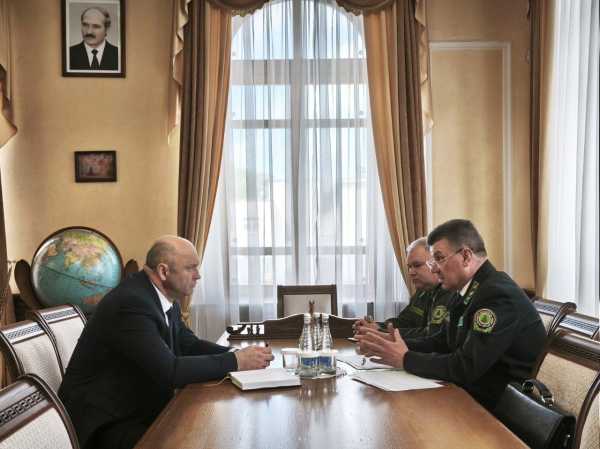 МИНИСТР ЛЕСНОГО ХОЗЯЙСТВА ВСТРЕТИЛСЯ С ПРЕДСЕДАТЕЛЕМ ОБЛИСПОЛКОМА ВИТЕБСКОЙ ОБЛАСТИ